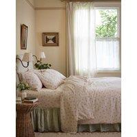 Piglet In Bed Posy Bud Linen Rich Duvet Cover Yellow Mix