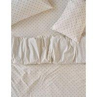 Piglet In Bed Martha Floral Pure Cotton Duvet Cover Light Blue Mix