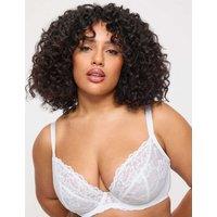 Ann Summers Sexy Lace Wired Plunge Bra (D-H) White