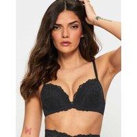 Ann Summers Sexy Lace Wired Plunge Bra (A-G) Black