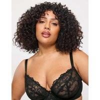 Ann Summers Sexy Lace Wired Plunge Bra (D-H) Black