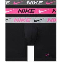 Nike 3 Pack Essential Micro Boxer Briefs Black
