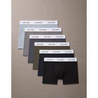 Calvin Klein 6 Pack Icon Cotton Stretch Boxers Black Mix