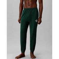 Calvin Klein Cotton Rich Monogram Logo Joggers Green