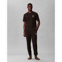 Calvin Klein Cotton Rich Waffle Joggers Black