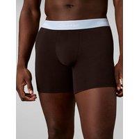 Calvin Klein 3 Pack Icon Cotton Rich Stretch Boxer Briefs Black Mix