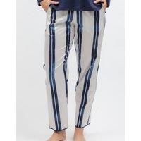 Cyberjammies Cotton Modal Striped Pyjama Bottoms Navy Mix