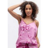 Cyberjammies Cotton Rich Cami Top Pink Mix