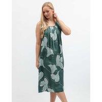 Cyberjammies Cotton Modal Floral Nightie Green Mix