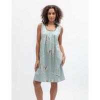 Cyberjammies Cotton Rich Swan Print Nightdress Mint