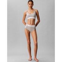 Calvin Klein Icon Cotton Modal High Waisted Hipster Briefs Grey Marl