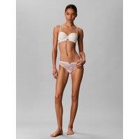 Calvin Klein Icon Lace Bikini Knickers White