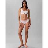 Calvin Klein Icon Lace Floral Wired Bralette White