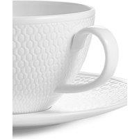 Wedgwood Gio Teacup and Saucer White