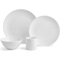 Wedgwood 16 Piece Gio Dinner Set White