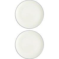 Wedgwood Set of 2 Gio Dinner Plates White