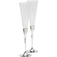 Wedgwood Set of 2 Vera Wang With Love Toasting Flute Set Clear