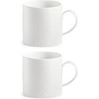 Wedgwood Set of 2 Gio Mugs White