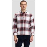 Lee Regular Fit Pure Cotton Checked Flannel Shirt Red