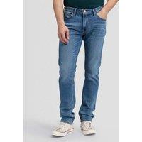 Lee Daren Regular Fit Vintage Wash Stretch Jeans Blue Denim