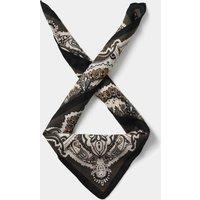M&S Warm Handle Khaki Scarf Green