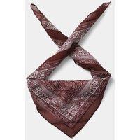 M&S Warm Handle Paisley Scarf Red