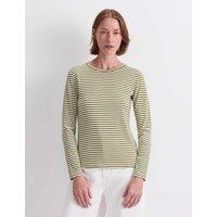 Sportscraft Modal Rich Striped Sparkly T-Shirt Green