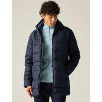 Regatta Hooded Padded Puffer Jacket Navy