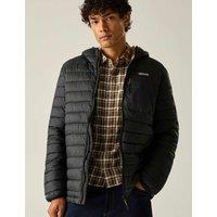 Regatta Lightfell Hooded Padded Jacket Black