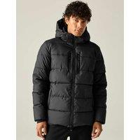 Regatta Layska Water-Repellent Hooded Jacket Black