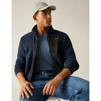 Regatta Frankie Borg Funnel Neck Zip Up Fleece Navy