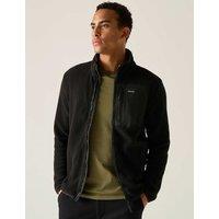 Regatta Frankie Borg Funnel Neck Zip Up Fleece Black