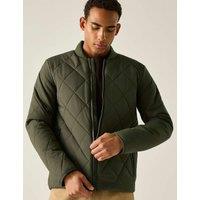 Regatta Harvin Quilted Water-Repellent Jacket Khaki