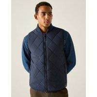 Regatta Harvin Water-Repellent Quilted Gilet Navy