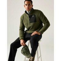 Regatta Frankie Funnel Neck Half Zip Fleece Khaki