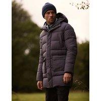 Regatta Marek Hooded Puffer Jacket Grey