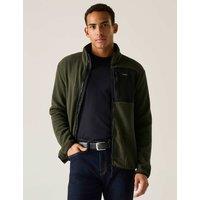 Regatta Frankie Borg Funnel Neck Zip Up Fleece Khaki