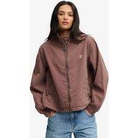 Superdry & Co Pure Cotton Relaxed Harrington Jacket Brown