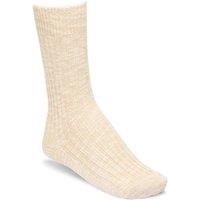 Birkenstock Cotton Rich Ankle High Socks Beige Mix