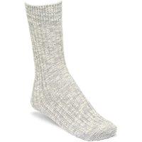 Birkenstock Cotton Rich Ankle High Socks Grey Mix