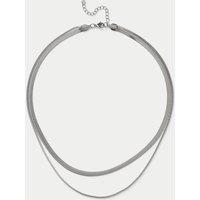 M&S 2 Pack Snake Chain Necklace Gold