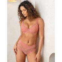 Pour Moi Fleur High Rise Shorts Dusky Rose