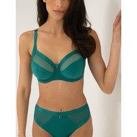 Pour Moi Viva Luxe High Leg Knickers Teal