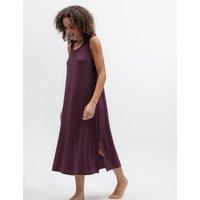 Cyberjammies Modal Rich Long Nightdress Plum