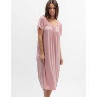 Cyberjammies Jersey Lace Trim Nightdress Pink