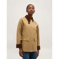 HOBBS Pure Cotton Harrington Jacket Beige