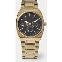 M&S Gold Baton Dial Watch Gold