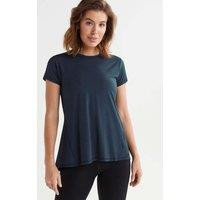 Lilybod Kendall Modal Rich Round Neck T-Shirt Dark Blue