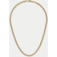 M&S Stainless Curb Chain Necklace Gold
