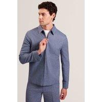 Ted Baker Linen Rich Jacket Navy